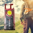 thumbnail image 4 of Lámpara Llavero portátil COB con luz de 500 lm linterna de bolsillo para acampar pescar (rojo) JShteea Para estrenar, 4 of 7
