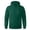 21#Dark Green, variant on Mens Hoodie Long Sleeve Drawstring Solid Loose Fit Hooded Sweatshirt Trendy Fall Winter Soft Comfy Casual Pullover Top with Pocket Blue 2XL