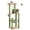 Cactus Green, variant on Cat Tree Tower with Mushroom Scratcher, Large Hammock & Condo - Multi-Level Cat Tree for Indoor Cats, Small Space, Cute Pastel Design