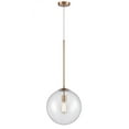 thumbnail image 2 of Avenue Lighting HF4201-BK-WHT Delilah 14" Wide Pendant - White, 2 of 4