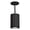 Black, variant on Wac Lighting Ds-Pd05-S Tube 1 Light 4-15/16" Wide Integrated Led Outdoor Mini Pendant -