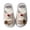 Blue, variant on Dakaela 2-10Y Kids Open Toe Plush Slippers Cute Puppy Plush Toy Cloud Slides for Boys Girls Embroidery Slip On Winter Warm House Shoes
