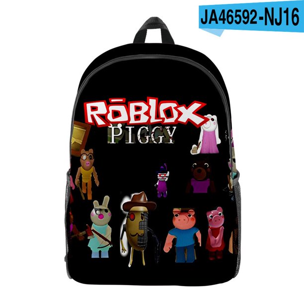 ROBLOX-mochila periférica con estampado 3D para estudiantes de primaria y secundaria, mochila escolar masculina y femenina, el mejor regalo, novedad