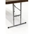 thumbnail image 5 of Table - 6'X30" Children's Rhino Resin Banquet Adjustable - Brown, 5 of 5