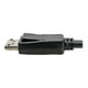 Eaton Tripp Lite Series DisplayPort HDMI 15 ft 1.2 to Active Adapter Cable (M/M), 4K 60 Hz, Gripping HDMI Plug, HDCP 2.2, (4.6 M) - Câble adaptateur - DisplayPort mâle vers HDMI mâle - 15 pi - noir - actif, 4K – image 4 sur 6