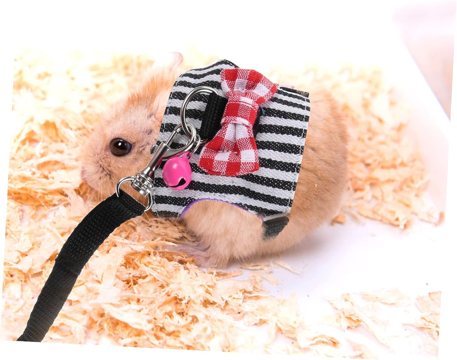 Verstellbares Geschirr & Leine Für Kleintiere - 3er Set Für Hamster, Kaninchen & Mehr
