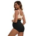 thumbnail image 2 of Unique Bargains Women's Maternity High Waist Briefs with Butt Lifter Design L Black, 2 of 6