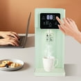 thumbnail image 6 of 3L Desktop Instant Hot Water Dispenser, 1500W Large Water Tank, Countertop Water Kettles, Quick Heating & Outputting, Smart Touch Screen, Child Lock, Green, 6 of 17