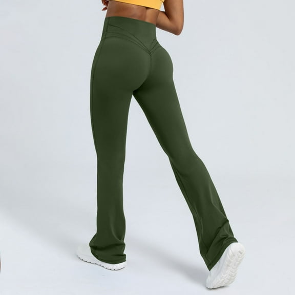 SNKSDGM Women's Plus Sweatpants Women Wide Leg Linen Pants Women Petite Xs Women's Flare Yoga Pants High Waisted Leggings Workout Casual Bootcut Pants