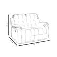 thumbnail image 4 of Sofa Reclinable Midtown Concept 2 Plazas Color Chocolate, 4 of 4