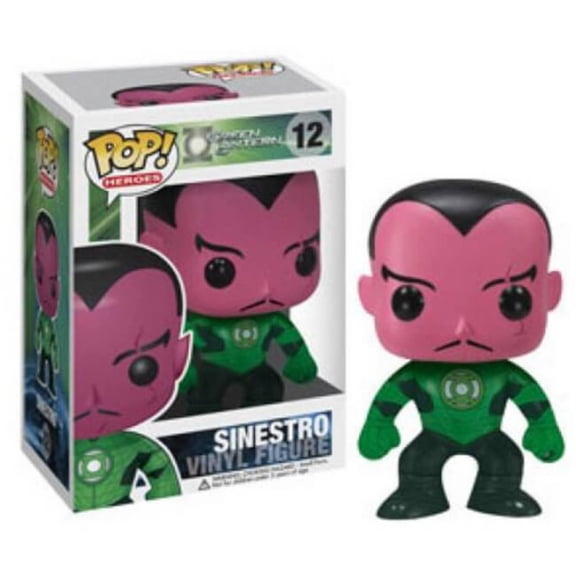 Collectible Funko POP! Heroes: Green Lantern - Sinestro (Damaged Box) #12