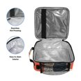 thumbnail image 3 of Haosy Line Block Doodle Reusable Lunch Box Men/Women Insulated Lunch Bag for School Picnic Travel, 3 of 6
