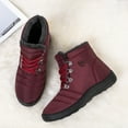 thumbnail image 3 of Ablanczoom Womens Snow Boots: No-slip Warm Fur Winter Woman Ankle Booties, 3 of 5