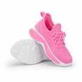 thumbnail image 2 of GYMEPIC Kid's Breathable Knit Sneakers Non Slip Lace-Up Comfortable Running Shoes Lightweight Sports Shoes For Toddler/Little Kid/Big Kid, 2 of 5