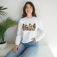 thumbnail image 4 of Gingerbread Christmas Coffee Sweatshirt, Christmas Coffee Sweater, 4 of 4