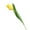 Yellow, variant on Hevirgo Artificial Flower Multi-use Bright-colored Faux Silk Flower Simulation Tulip Display for Gifts