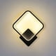 thumbnail image 1 of Apliques de pared para interiores, luces de pared cuadradas LED para sala de estar, accesorios de iluminación interiores modernos, apliques de pared para dormitorio, pasillo, pasillo, negro, 1 of 5