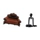 thumbnail image 5 of Sofá en miniatura para muñecas,Muebles de casa de muñecas,modelo de sofá europeo,decoración,Figura de escritorio,Escultura abstracta de pensador para decoración de oficina y hogar.,Figura, 5 of 8