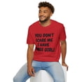 thumbnail image 6 of You Don't Scare Me I have Three Girls Funny Dad T-shirt, Father's Day Gift, 6 of 6