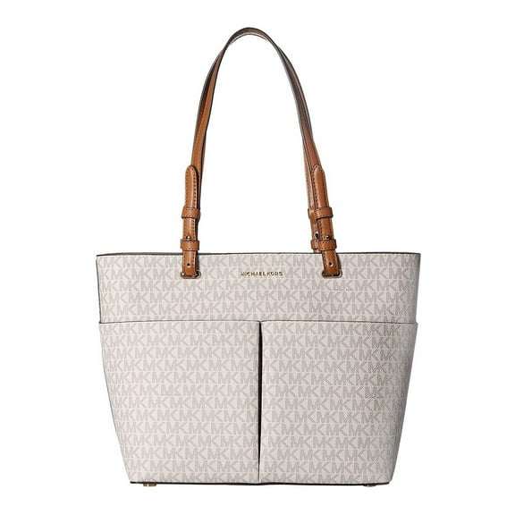 Michael Kors Brown / Acorn Bedford Medium Logo Tote