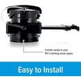 thumbnail image 2 of Camco 20232 RV Gate Valve with 3-inch Lug and Cap and 3-inch Slip Fitting - Compatible with 3-inch Sewer Pipes - Easy Insatllation, 2 of 3