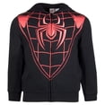 thumbnail image 3 of Buzo con Capucha de Cierre para Niños Marvel Spider-Man Miles Morales Talla 8, 3 of 7