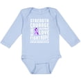 thumbnail image 3 of Inktastic Lupus Awareness Strength Support Courage Boys or Girls Long Sleeve Baby Bodysuit, 3 of 5