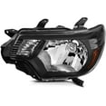 thumbnail image 2 of ECCPP Headlight Assembly For Toyota Tacoma 2012-2015 Headlamps Black Housing Amber Reflector Clear Lens, 2 of 5