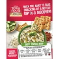 Town House Flatbread Crisps Italian Herb Oven Baked Crackers, Party