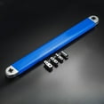thumbnail image 3 of Offset Ratchet Extension Wrench Set, 1/2", 1/4", and 3/8" Sockets, Professional Mechanical Tool for Tight Spaces, 3 of 8
