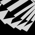 thumbnail image 4 of Uxcell 4x1" Arrow Sticker PVC Directional Sign Adhesive Removable Floor Decal Black 4Set / 24Pieces, 4 of 6
