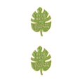 thumbnail image 1 of Jumpingount Broches de dibujos animados de Cactus en maceta con forma de hoja XZ3284, 1 of 6