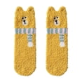 thumbnail image 4 of Girls Funny Fuzzy Socks Novelty Cute Winter Warm Slipper Home Sleeping Socks Clothes, 4 of 5