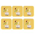 thumbnail image 2 of Balery 6 Pcs Sunflower Gnomes5leather Coasters Set, Drink Table Cup Coasters For Living Room Kitchen Coffee Decor, 2 of 9