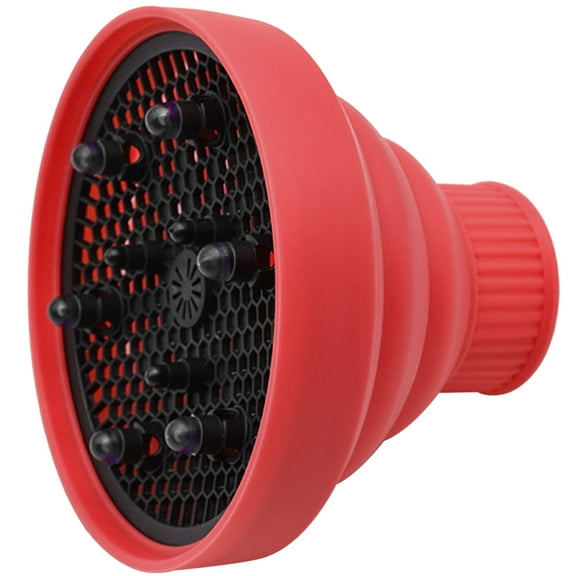 Yardwe Hairdryer Diffuser Attachment Hair Blower Diffuser Silicone 1Set for Salon Use