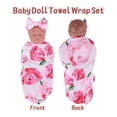 thumbnail image 4 of Set de manta y diadema Reborn Baby Doll BABESIDE 43-61 cm, 4 of 6