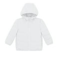 thumbnail image 3 of OGLCCG Boys Hooded Puffer Jackets Kids Warm Winter Light Weight Full Zip Down Jacket Windproof Outwear Padded Coat with Pockets 1-15 Years, 3 of 8