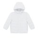 thumbnail image 3 of Parkas de manga larga para niños de talla mediana y grande, chaqueta de plumón ligera unisex de invierno, color liso, con capucha, resistente al viento y cálida, abrigo de invierno blanco de estilo co, 3 of 8