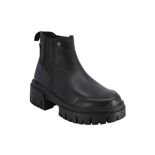 Botín Casual Triples Flow Mabel 37401 Negro para Mujer
