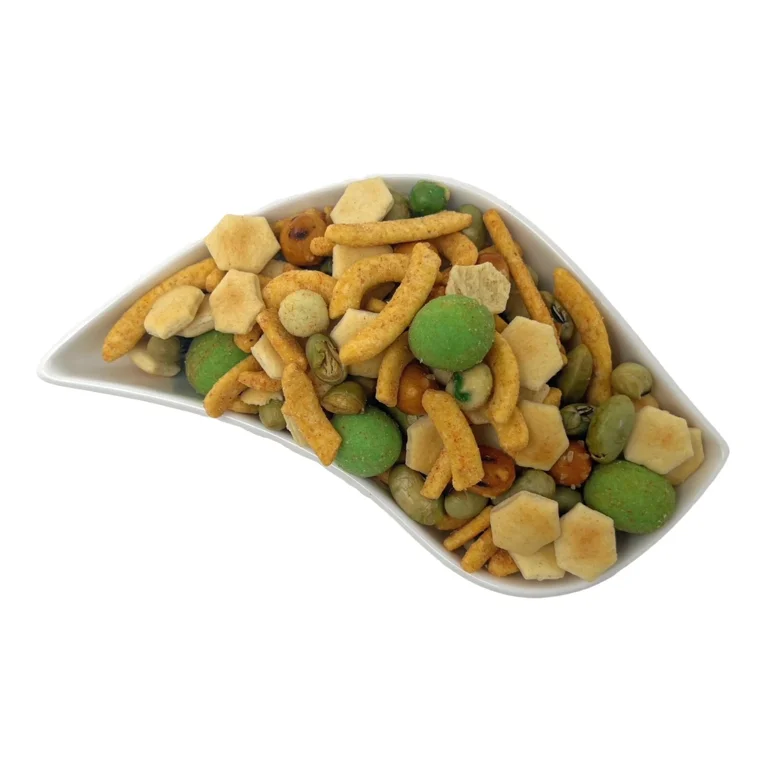 wasabista  YANKEETRADERS Brand, 2 lbs Spicy Wasabi Trail Mix, Salty