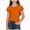 v127-Orange, variant on Girls Tops Cute Summer Short Sleeve T Shirts Casual V Neck Blouses 6-12 Months 12-24 Months 2t 3t 4t 5t 6t 7t 8t 9t Children,Casual