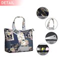 thumbnail image 2 of Pioneer Flower Floral Print Pattern Travel Tote Bags for Women Carry On,Large Weekender Bags for Women Travel,Multi Functional Duffle Bag for Work,Shopping,Sports, 2 of 5
