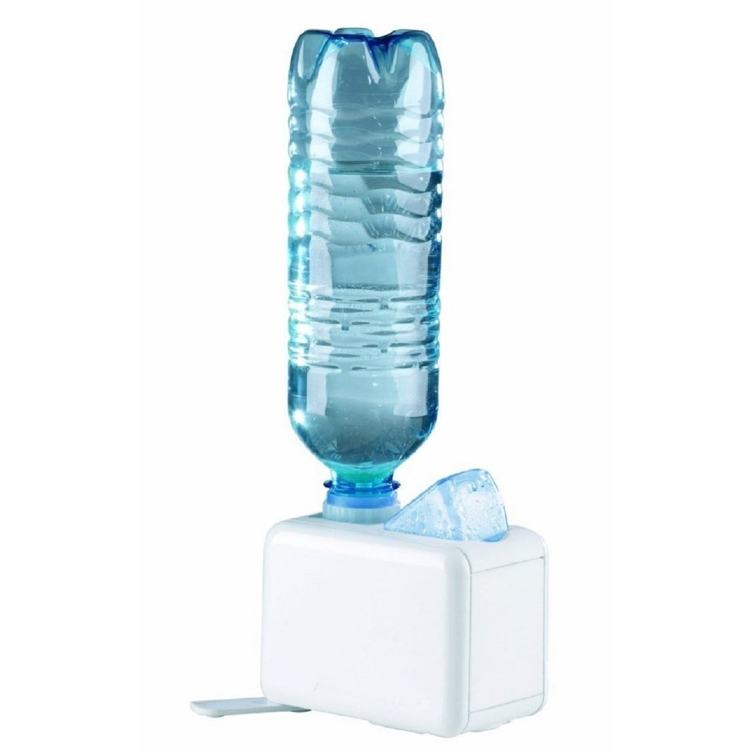 Xbrand Portable Mini Car & Travel Cool Mist Humidifier w/ Blue LED Light, 3 Inch Tall