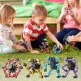 thumbnail image 3 of Juguetes antiestrés para adultos y niños: Set de 4 Fidget Spinners transformables | Juguetes sensoriales para aliviar el estrés, ideales para canastas de Pascua y regalos de fiesta, 3 of 6