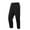 Black, variant on Unisex Winter Thermal Fleece Lined Pants, Heavyweight Warm Sweatpants, Extreme Cold Weather Joggers, Plush Lined Bottoms, Outdoor Activity Pants, Below Freezing Protection Black