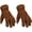 Brown, variant on HOMEIORA 1 Pair Work Gloves Winter Insulated Coldproof Leather Glove Thick - Flexible Warm for Working in Cold Weather for Men & Women - Medium, Gold