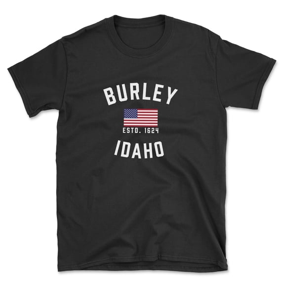 Burley Idaho Patriot Men's Cotton T-Shirt