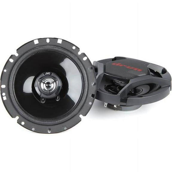 JVC CS-DR1721 drvn DR Series Shallow-Mount Coaxial Speakers (6.75", 300 Watts Max, 2 Way)