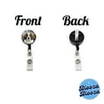 thumbnail image 3 of Saint Bernard Dog Puppy Photo Retractable Reel ID Badge Key Card Name Tag Holder with Clip, 3 of 7