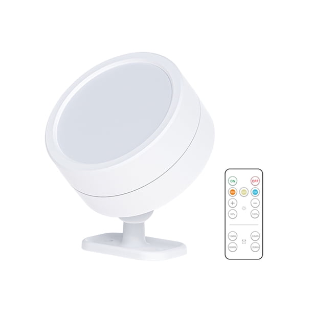 Aplique de pared Naiovety LED con pilas blanco 1 lámpara fácil instalación